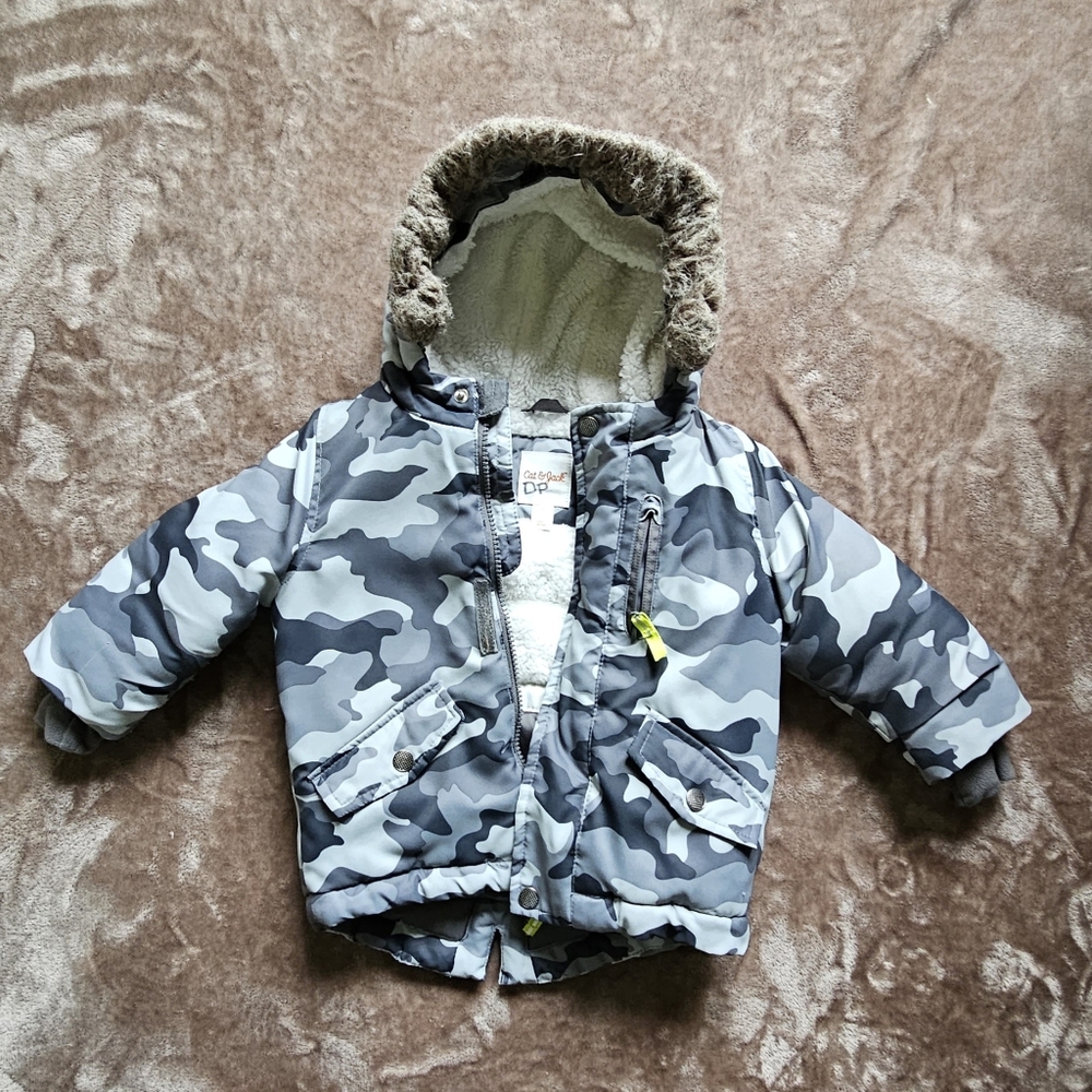Cat and Jack Toddler boys winter coat 2T